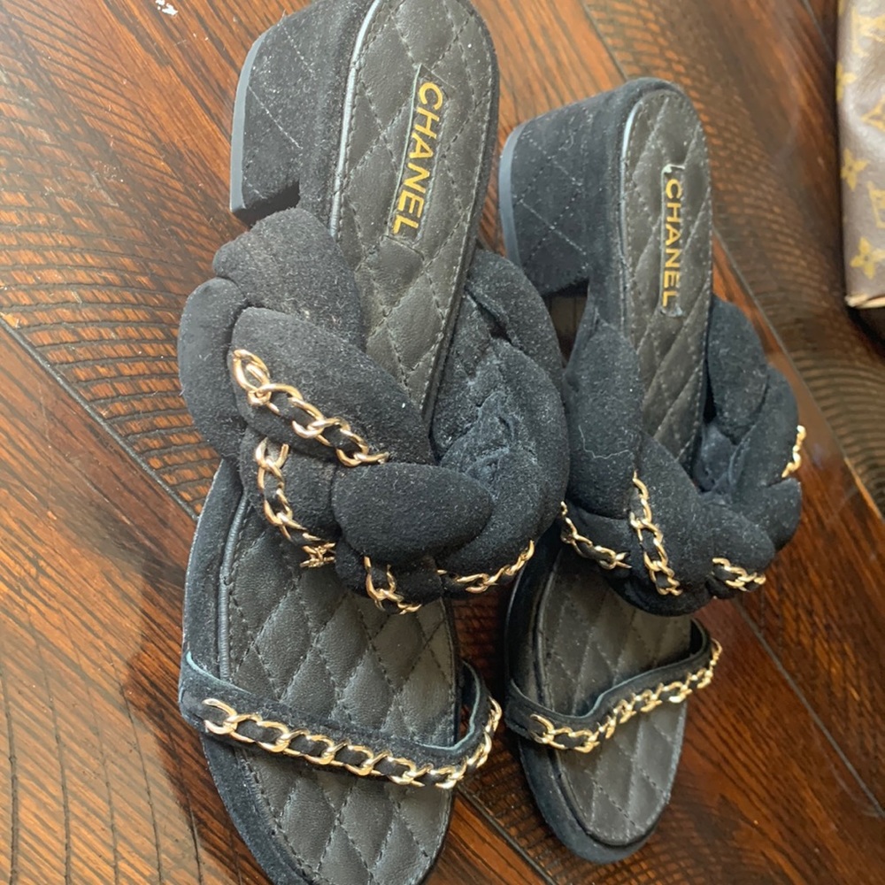 Chanel mules